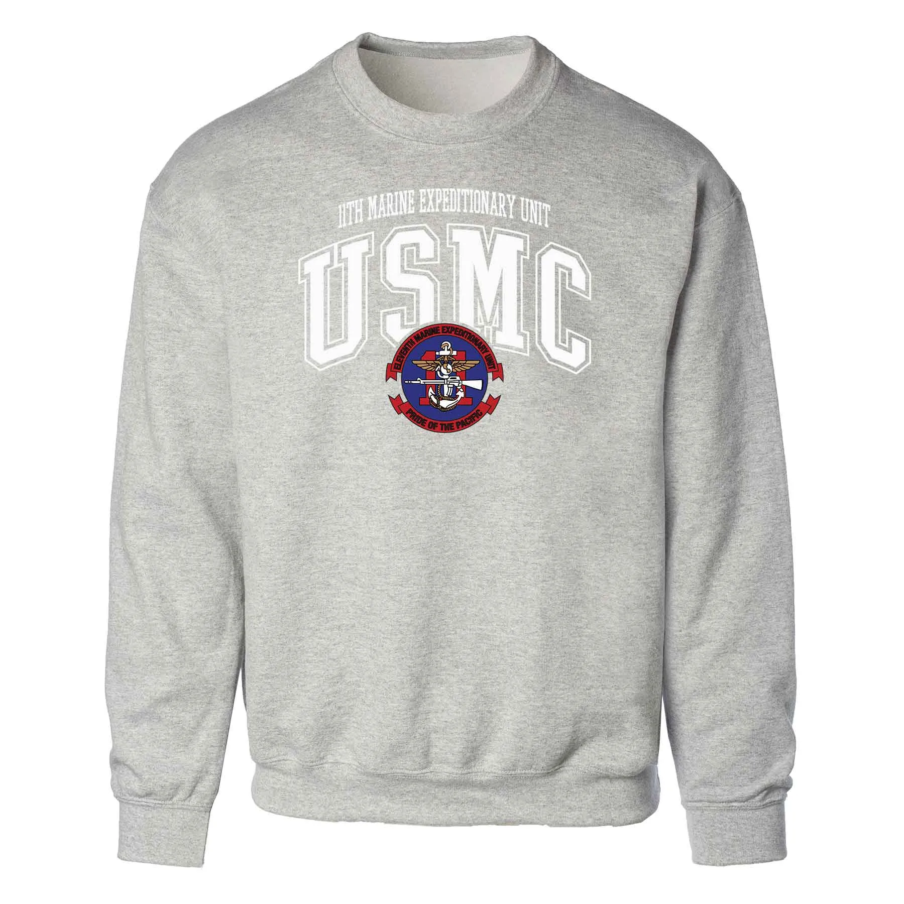 11TH MEU Pride Of The Pacific Arched Sweatshirt