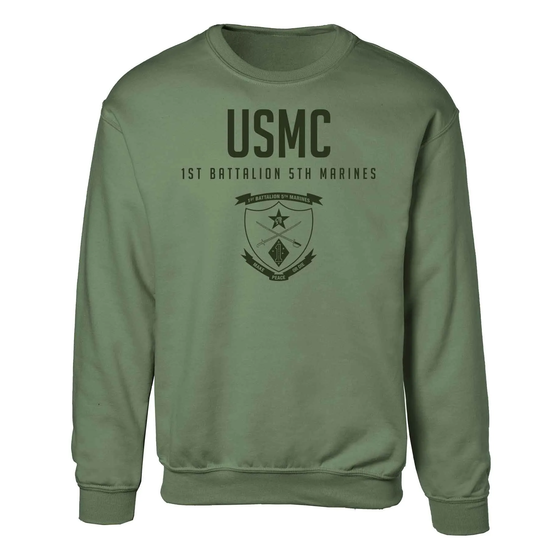 1st Battalion 5th Marines Tonal Sweatshirt