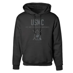 1st Battalion 8th Marines Tonal Hoodie