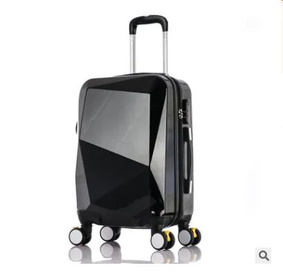 20 Inch Travel Trolley Luggage Suitcase 24" Pc Trolley Bags On Wheels Wheeled Travel Case