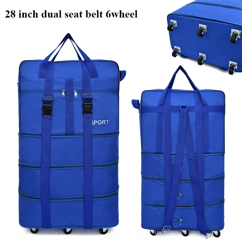 28 32 Inch Luggage Travel Bag Large Capacity Universal Wheel Women Trolley Case Multifunction