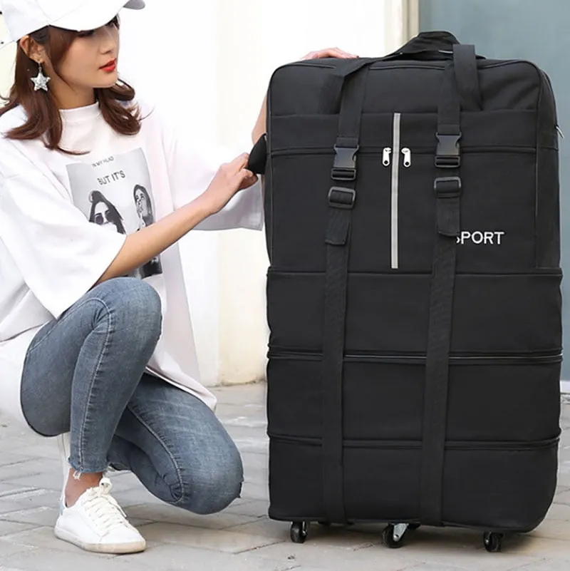 28 32 Inch Luggage Travel Bag Large Capacity Universal Wheel Women Trolley Case Multifunction