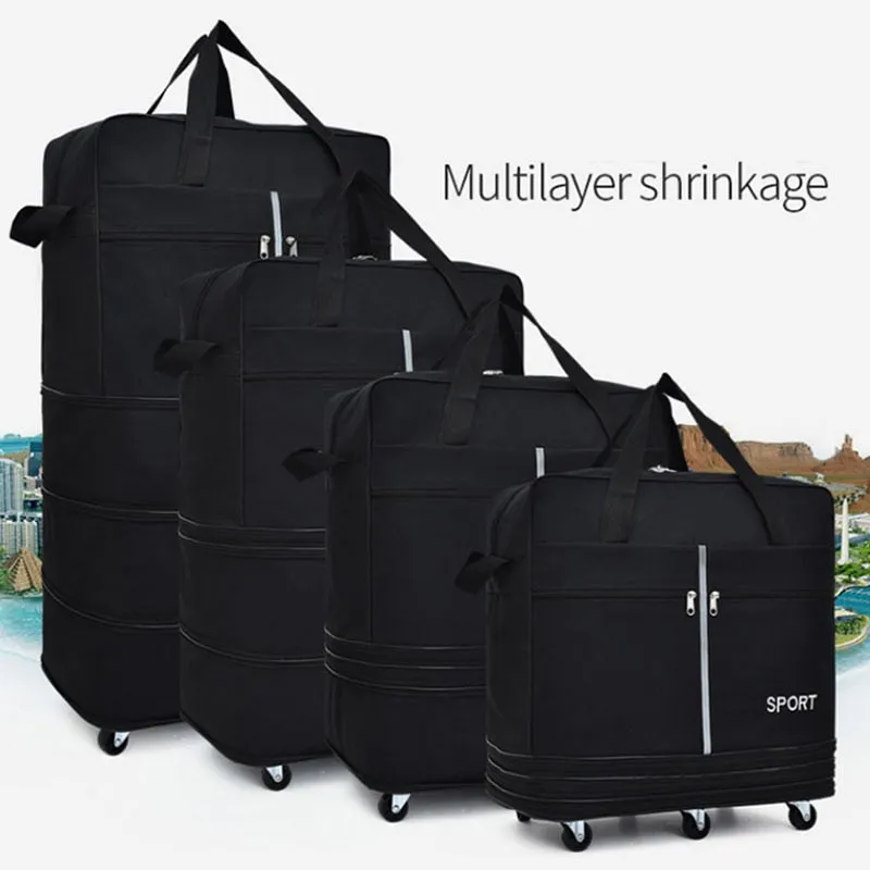 28 32 Inch Luggage Travel Bag Large Capacity Universal Wheel Women Trolley Case Multifunction