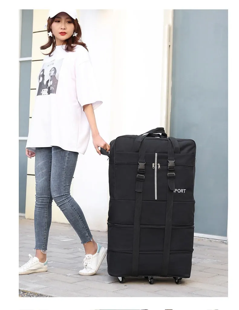 28 32 Inch Luggage Travel Bag Large Capacity Universal Wheel Women Trolley Case Multifunction