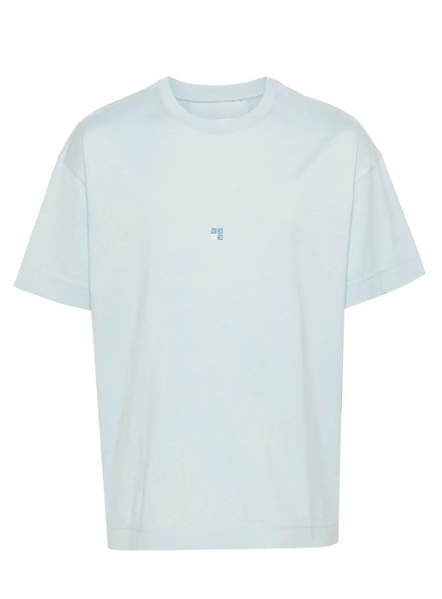 4G-EMBROIDERED COTTON T-SHIRT