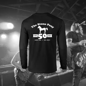 50th Anniversary Black Long Sleeve Tee