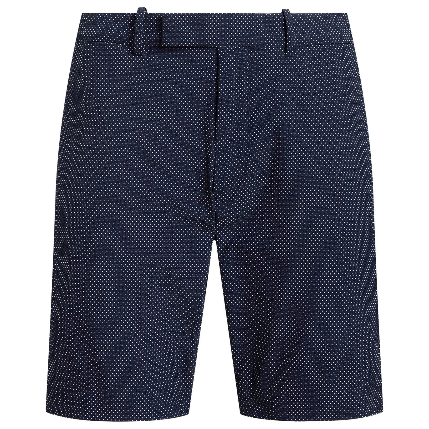 9-Inch Tailored Fit Stretch Short French Navy Pin Dot - SS23