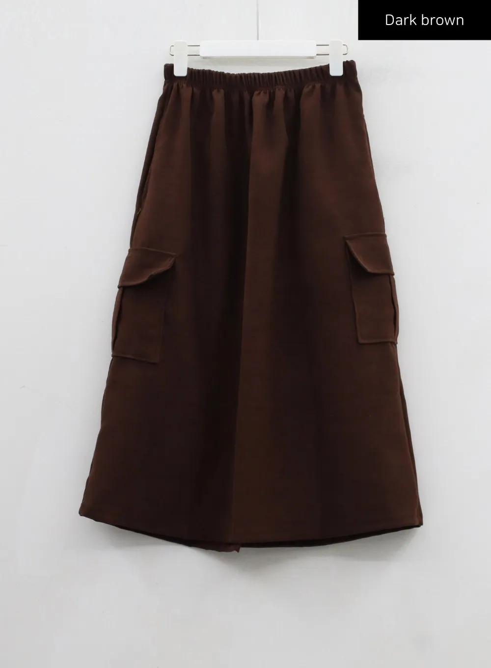 A-Line Cargo Maxi Skirt CJ319