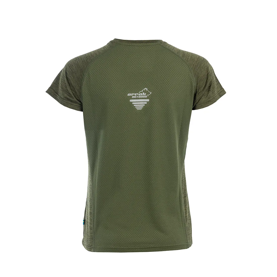 Action Training Short Sleeve Top Women (Olive Green)