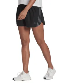 Adidas Women's Run Icons 3-Stripes Running 4 Inch Shorts