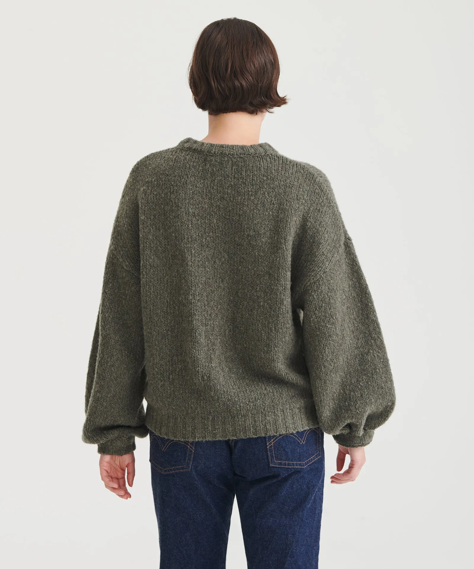 Airspun Crewneck Sweater