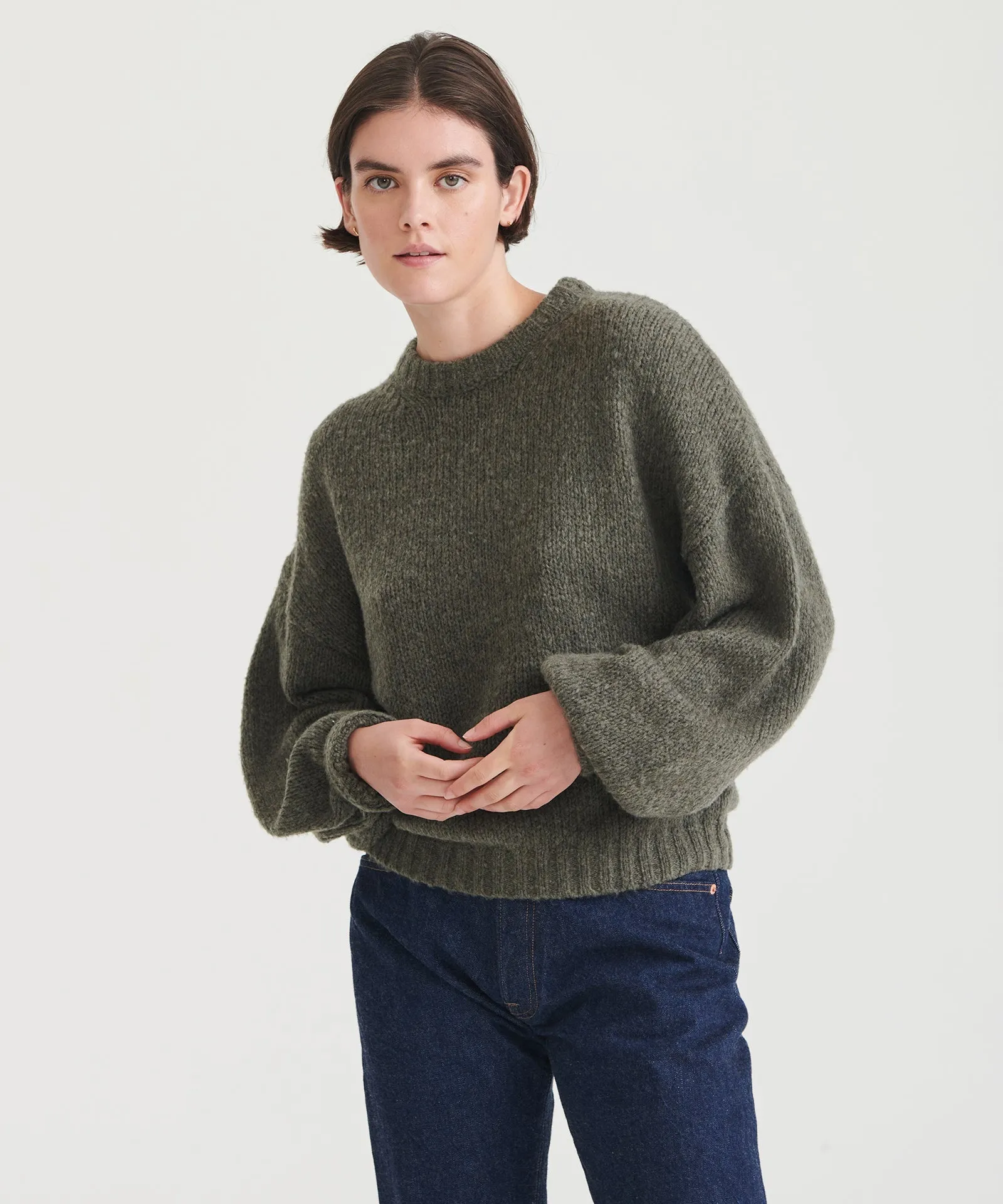 Airspun Crewneck Sweater