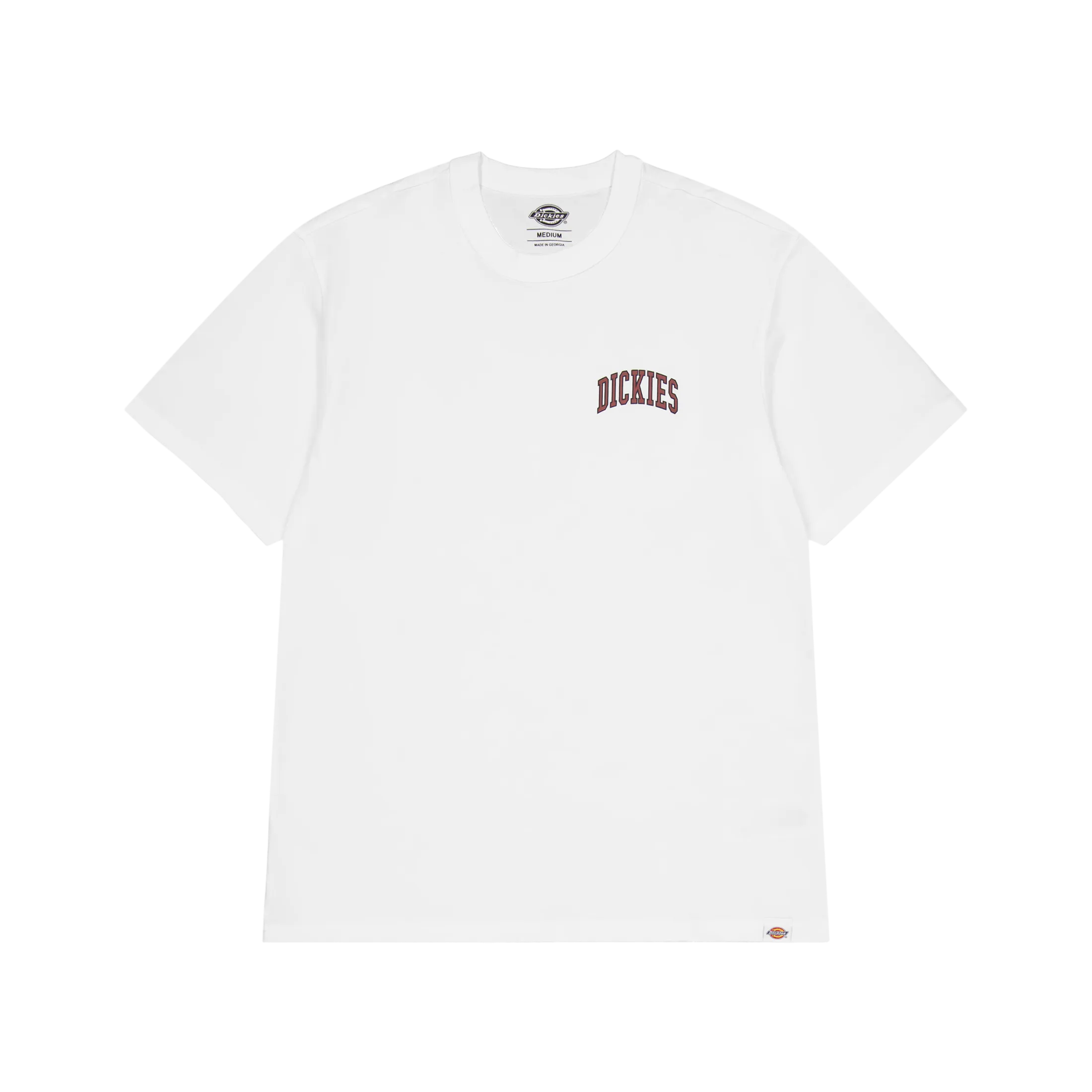 Aitkin Chest Tee Ss White/fired Brick