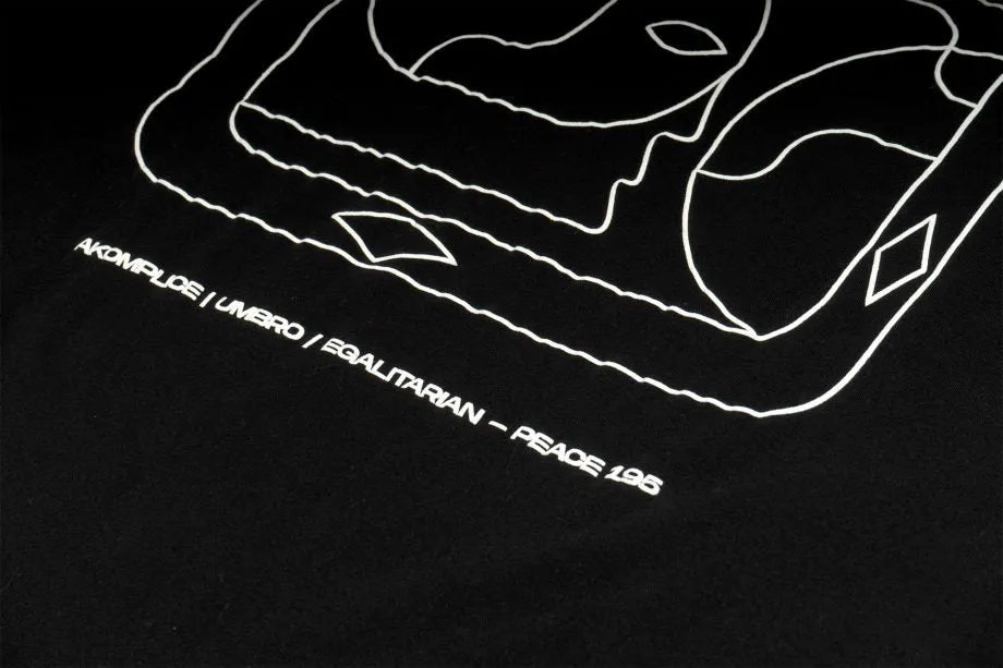 Akomplice x UMBRO UNO Long Sleeve Tee - Black