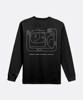 Akomplice x UMBRO UNO Long Sleeve Tee - Black