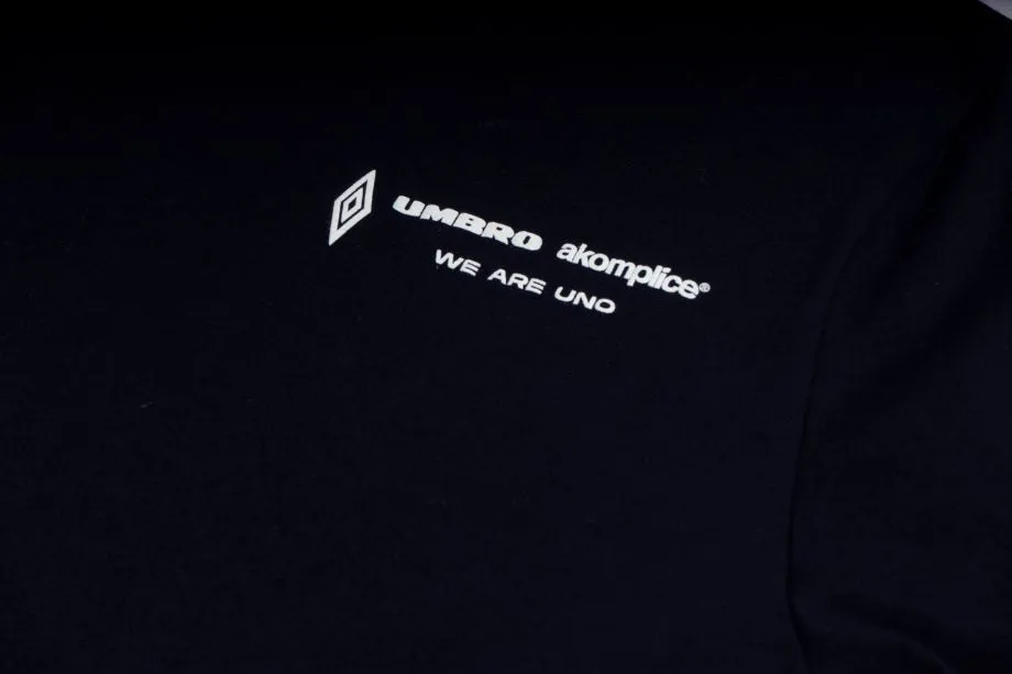 Akomplice x UMBRO UNO Long Sleeve Tee - Black