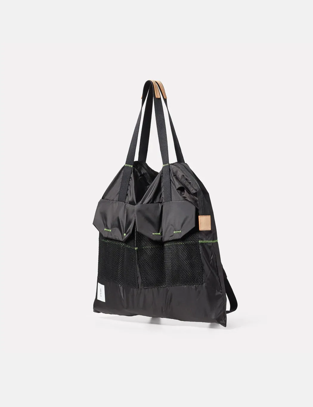 Ally Capellino Hank Zip Backpack - Black