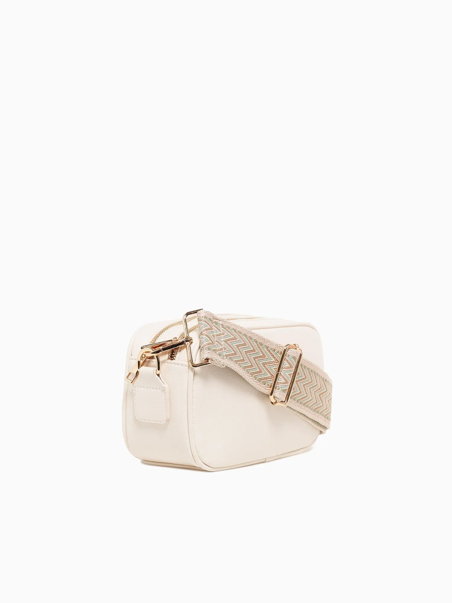 Amber Crossbag W  chain off white