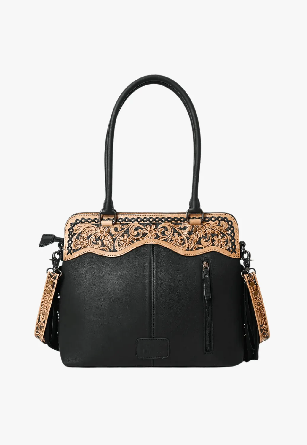 American Darling Tooled Leather Tote Bag