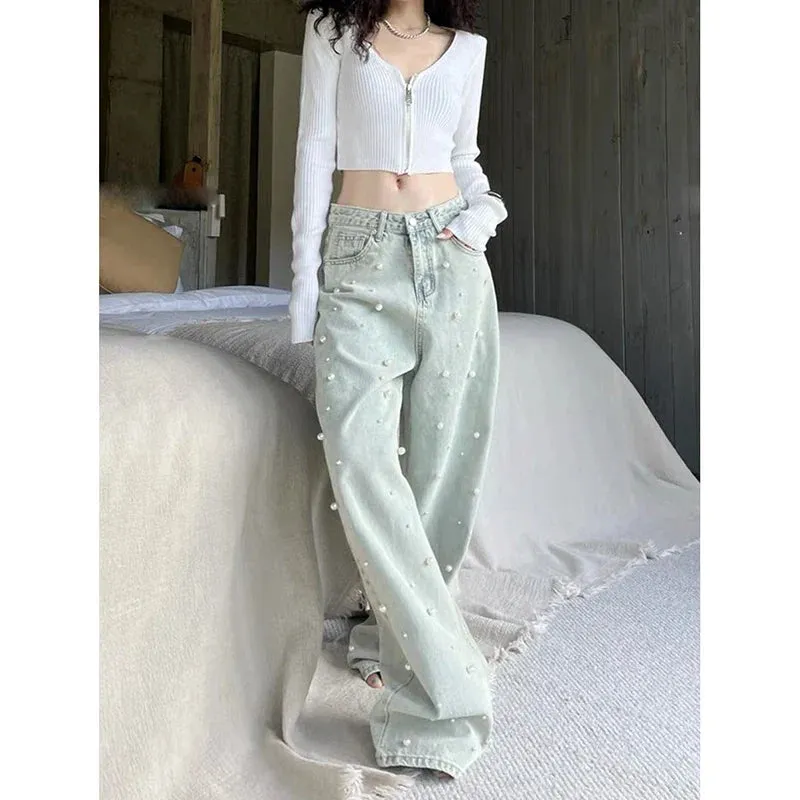 American Vintage High Waist Jeans Pants