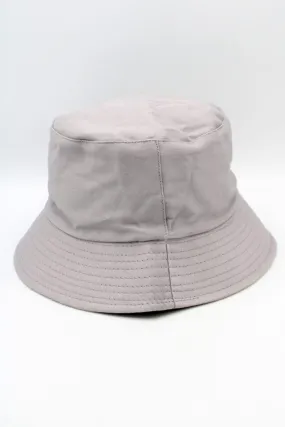 Anobel Copenhagen - Reversible Two-Tone Cotton Bucket Hat New 12577 - Light Gray