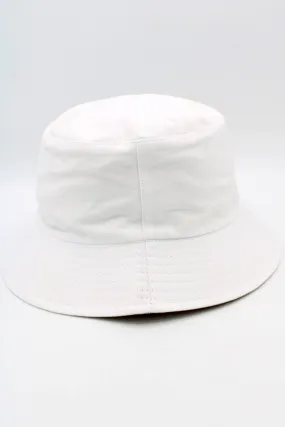 Anobel Copenhagen - Reversible Two-Tone Cotton Bucket Hat New 12577 - White