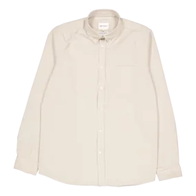 Anton Light Twill Shirt Oatmeal