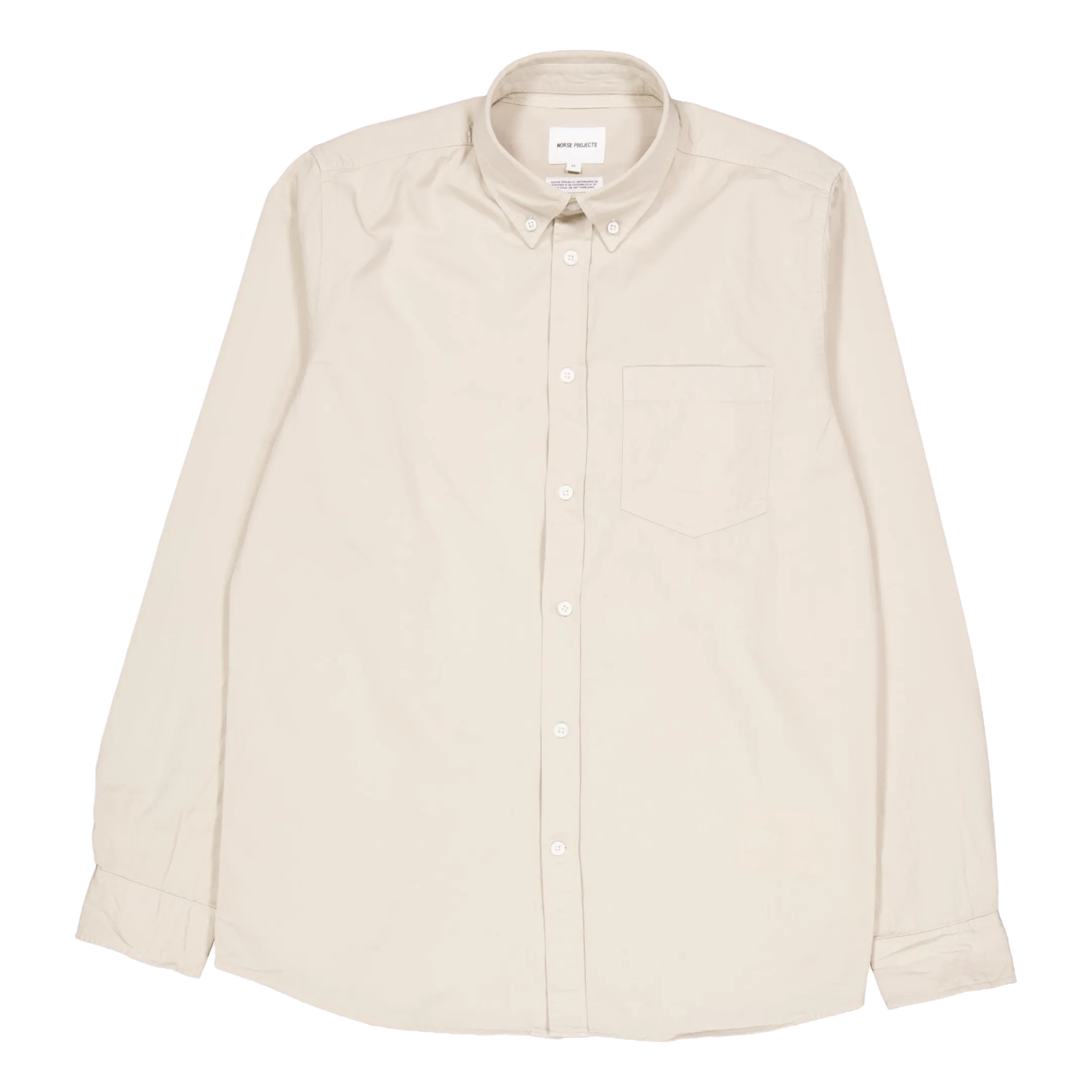 Anton Light Twill Shirt Oatmeal