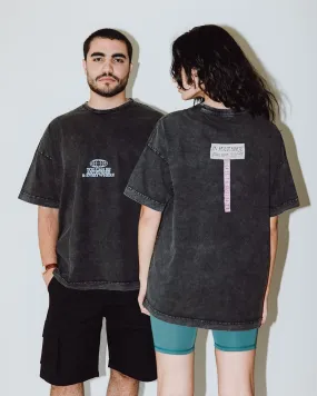 Anywhere & Everywhere Acid Washed Oversized Tee