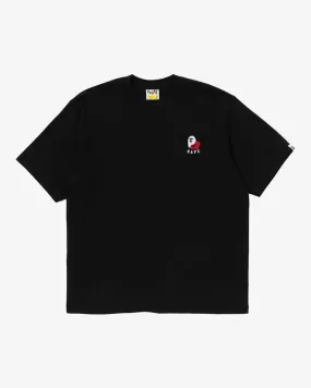 Ape Head 2 Point Relaxed Fit Tee Black