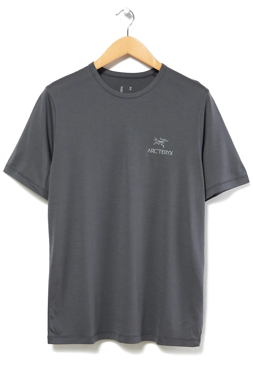 Arc'teryx Arc'Logo Emblem Men's Wool T-Shirt - Cloud