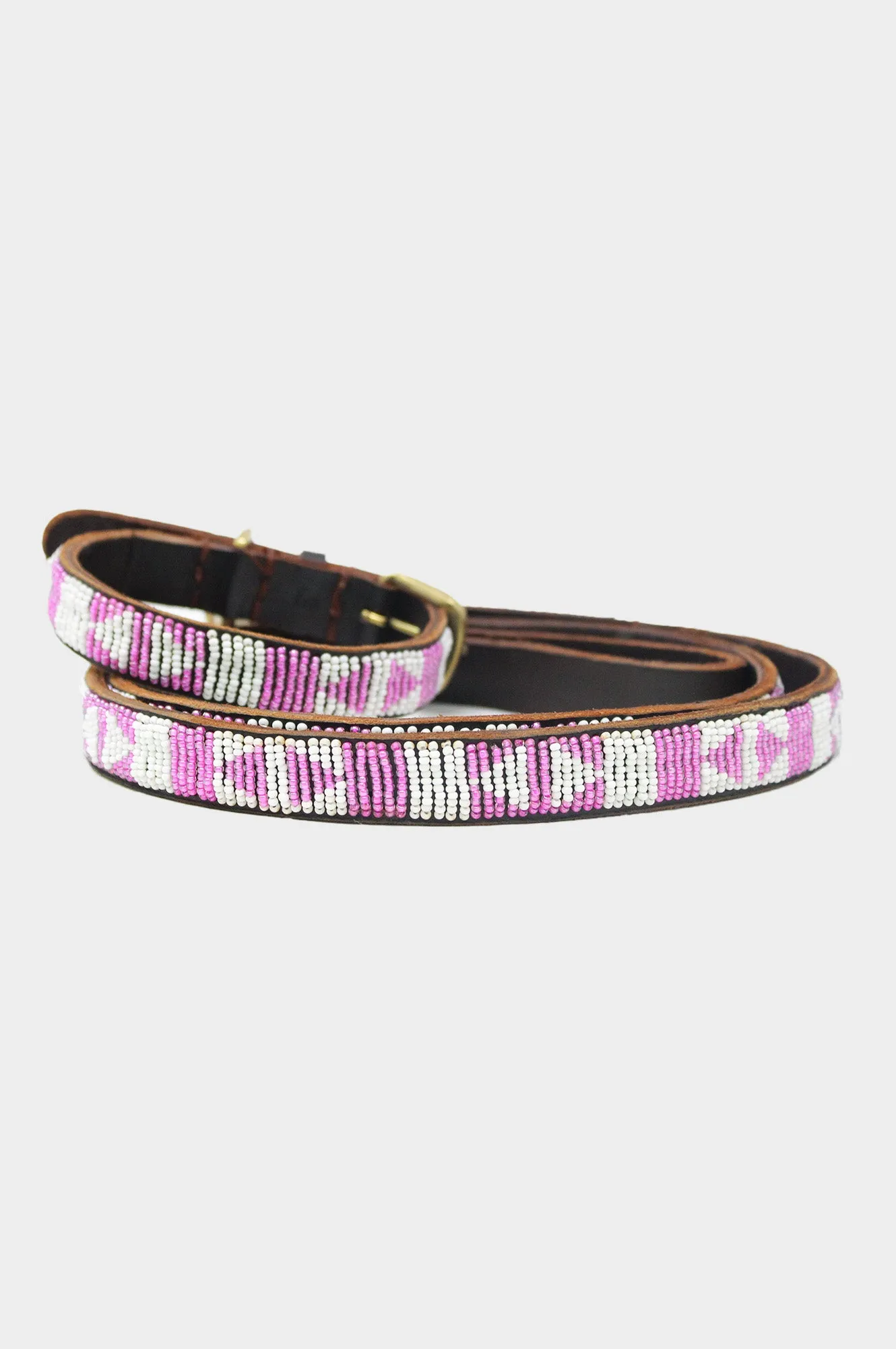 Arrow Dog Collar | Pink/White