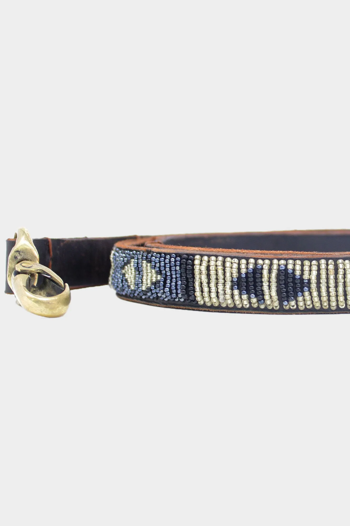 Arrow Dog Lead | Gold/Bullet