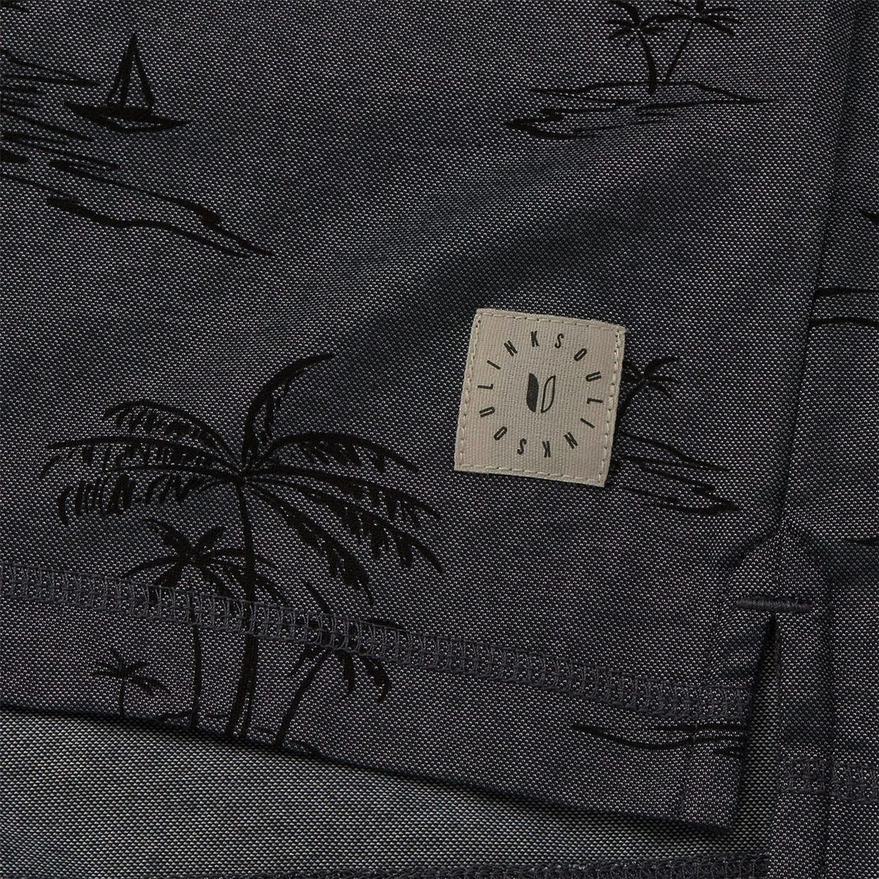 Astoria Print Polo Vintage Black Islands - SS23