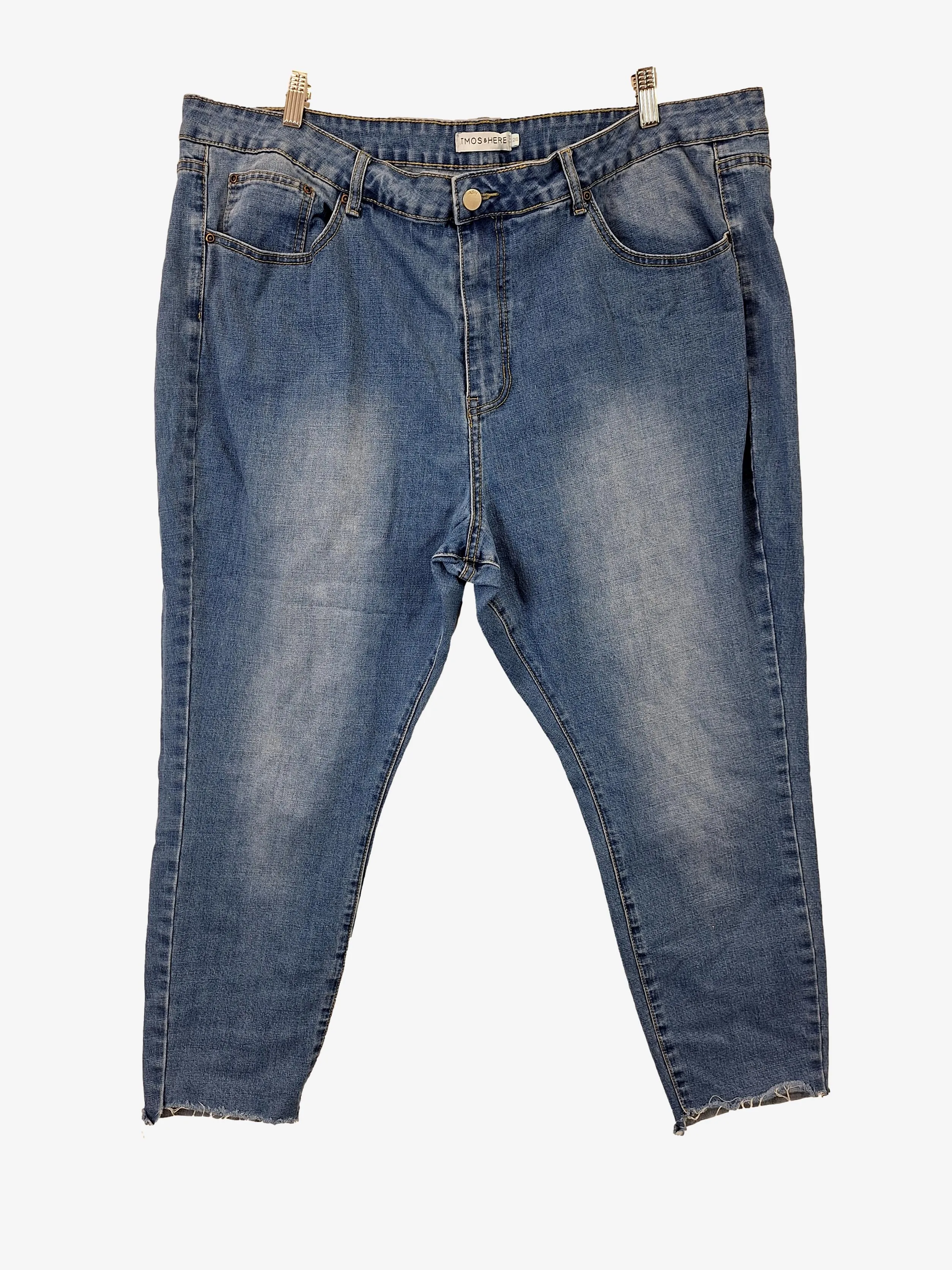 Atmos & Here Essential Raw Hem Jeans Size 8