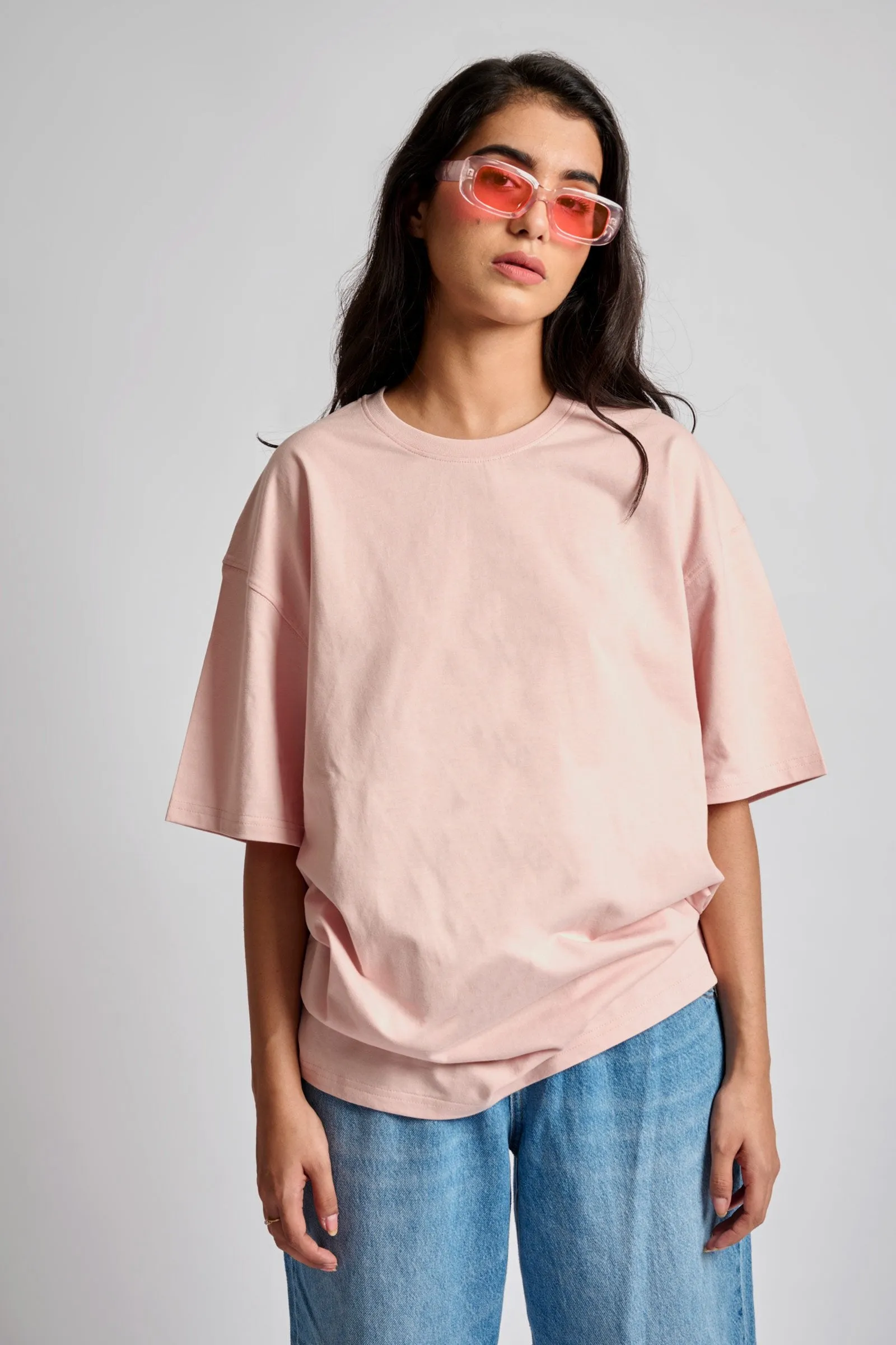 Barely Pink Heavyweight Oversized T-shirt