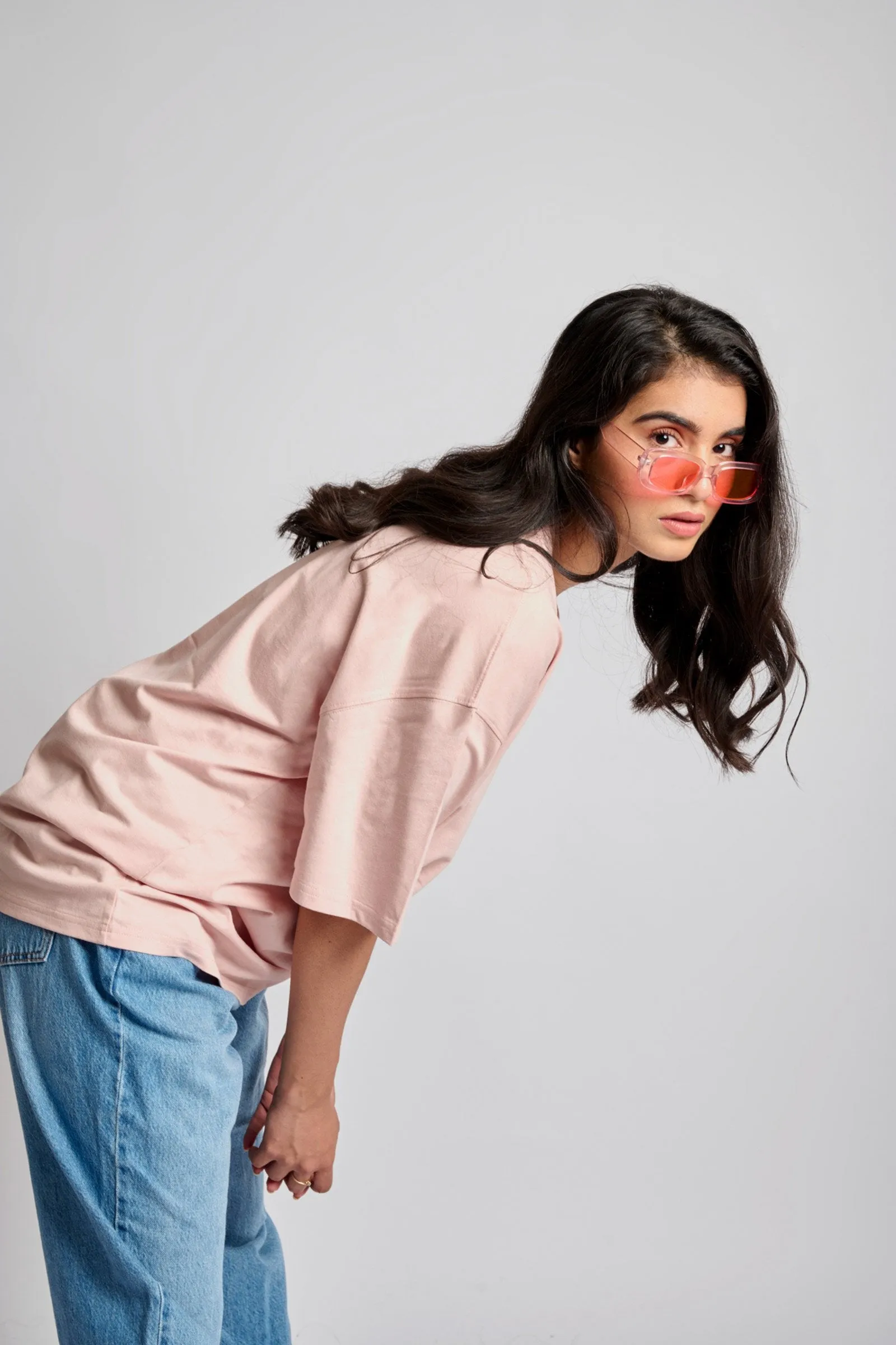 Barely Pink Heavyweight Oversized T-shirt