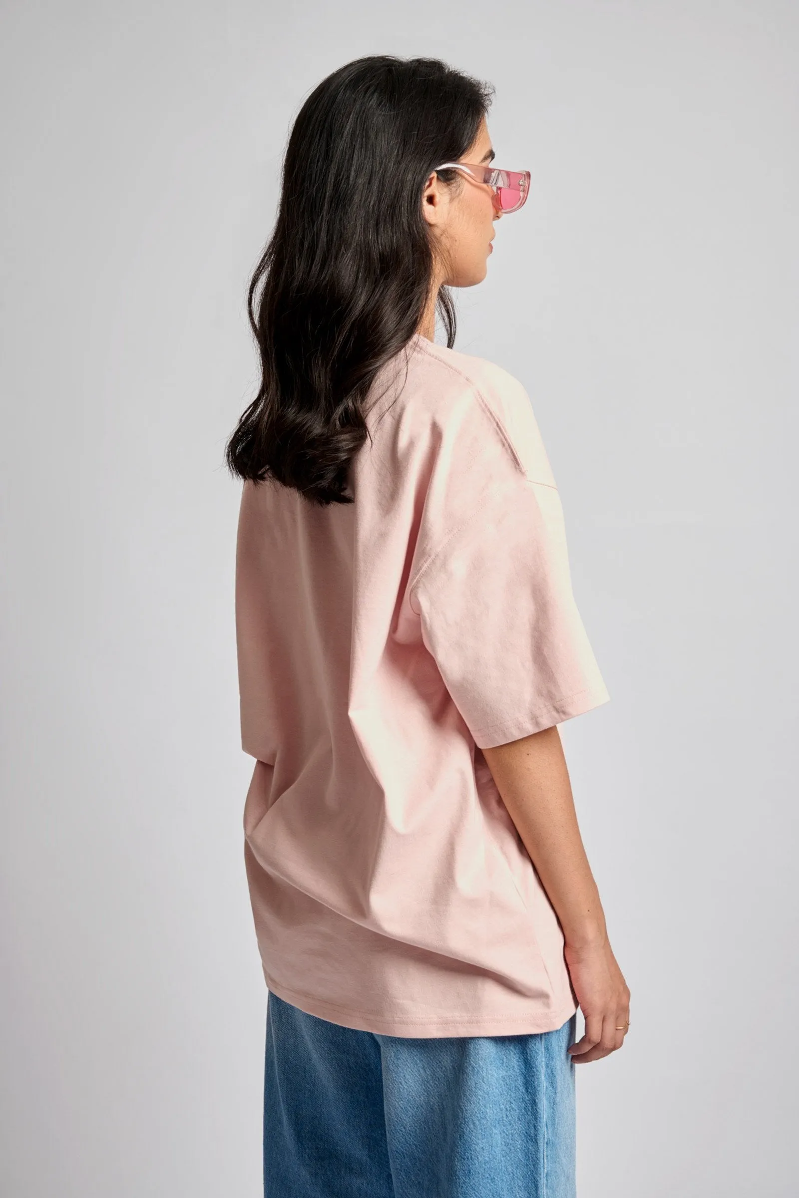 Barely Pink Heavyweight Oversized T-shirt