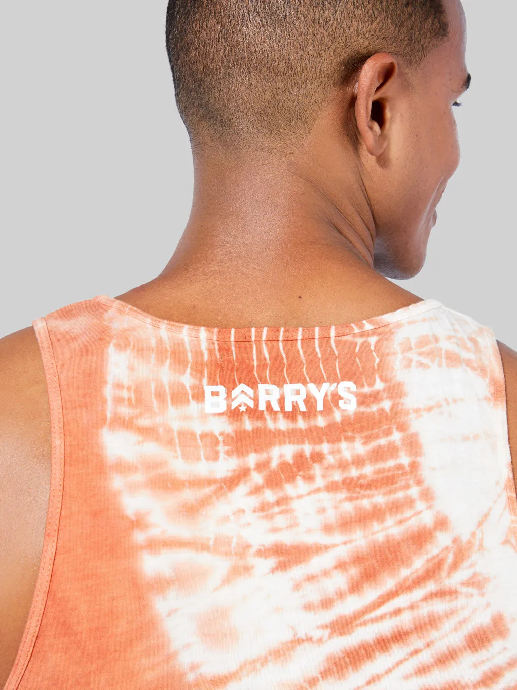 BARRY'S RUST TIE DYE LIFESTYLE TANK