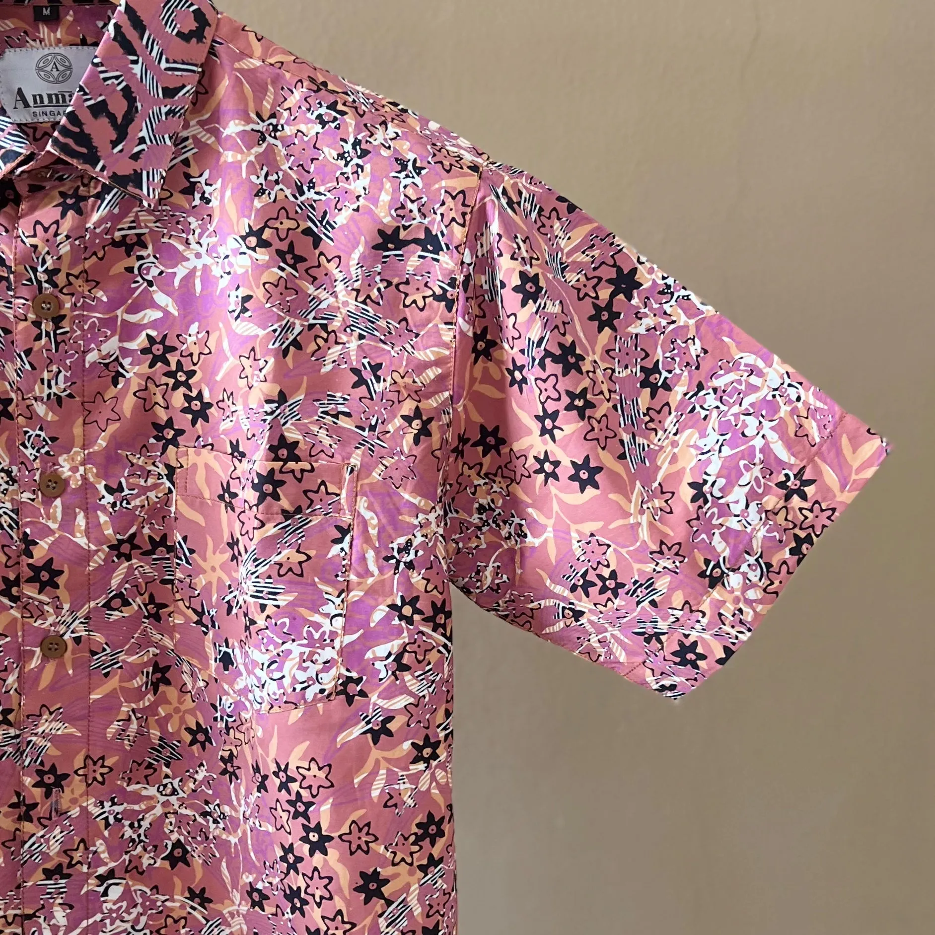 Batik Men's Short Sleeve Shirt