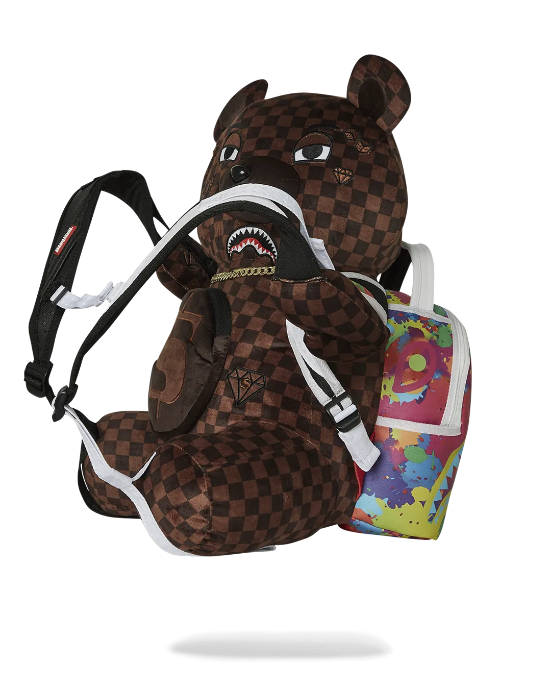 BEAR WEARING BACKPACK AS A BACKPACK