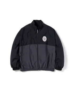 Bicolour Track Jacket - Black