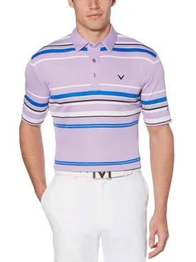 Big & Tall Birdseye Stripe Polo