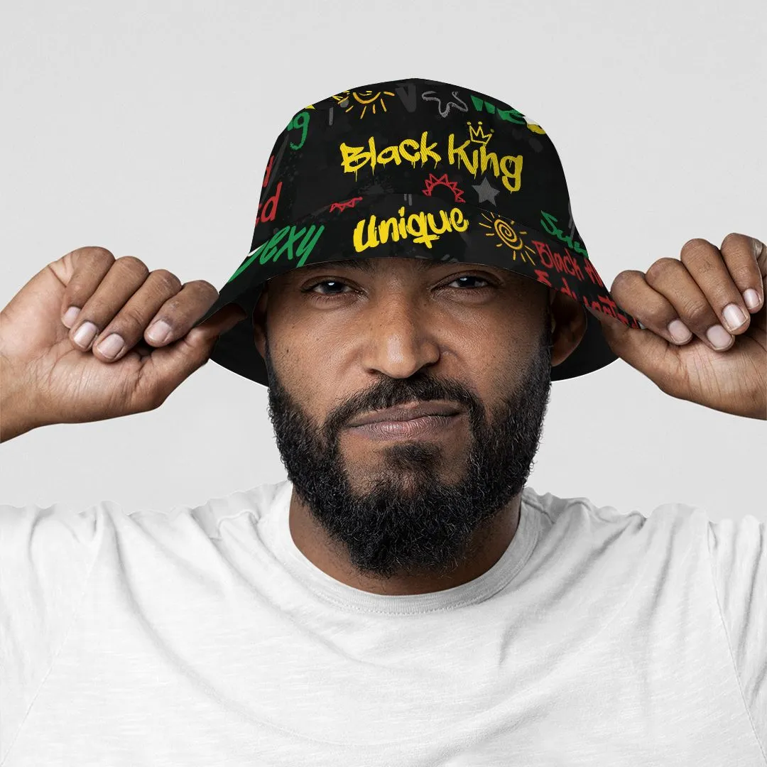 Black King's Time Bucket Hat