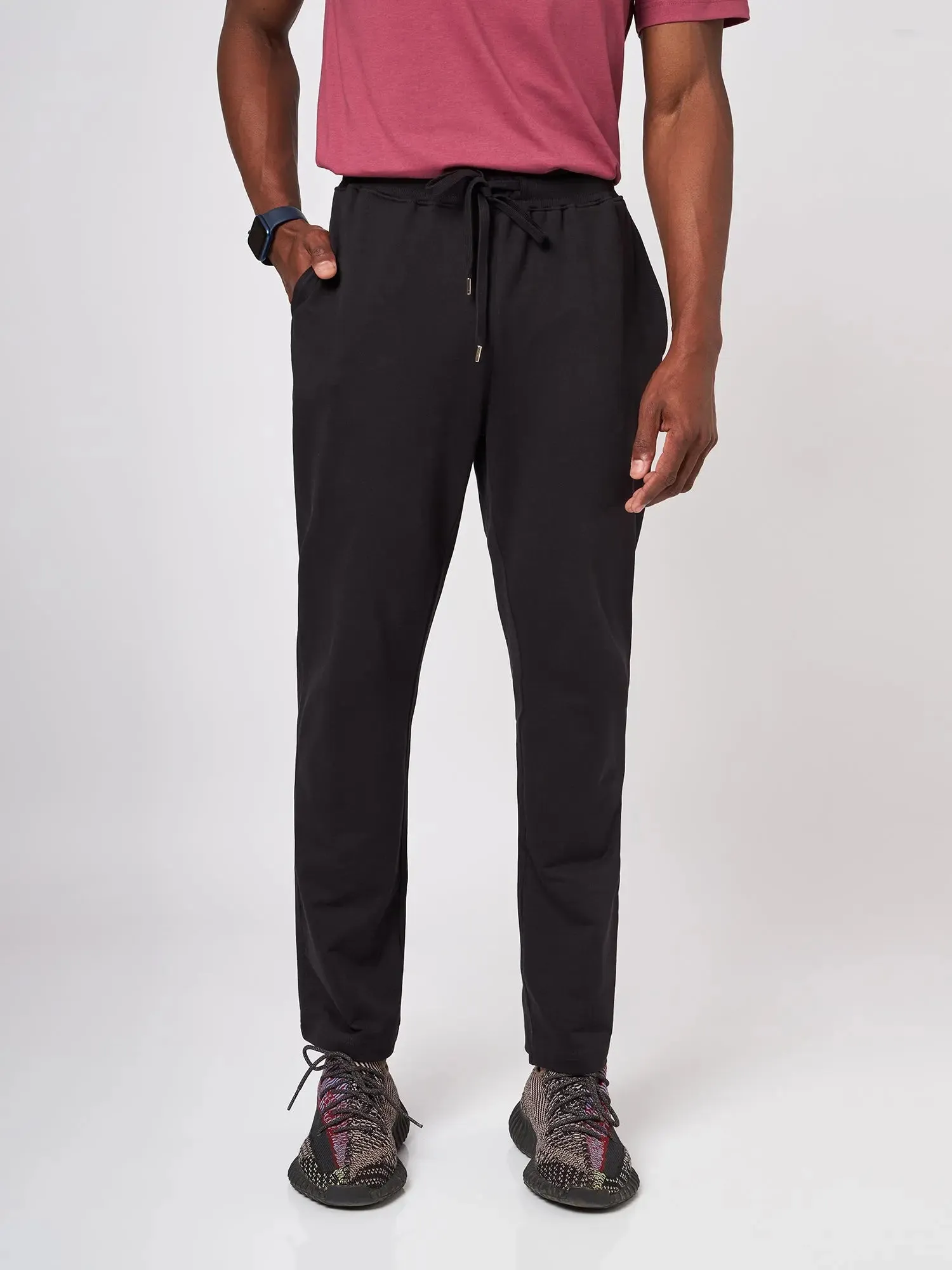 Black Off-Duty Trousers