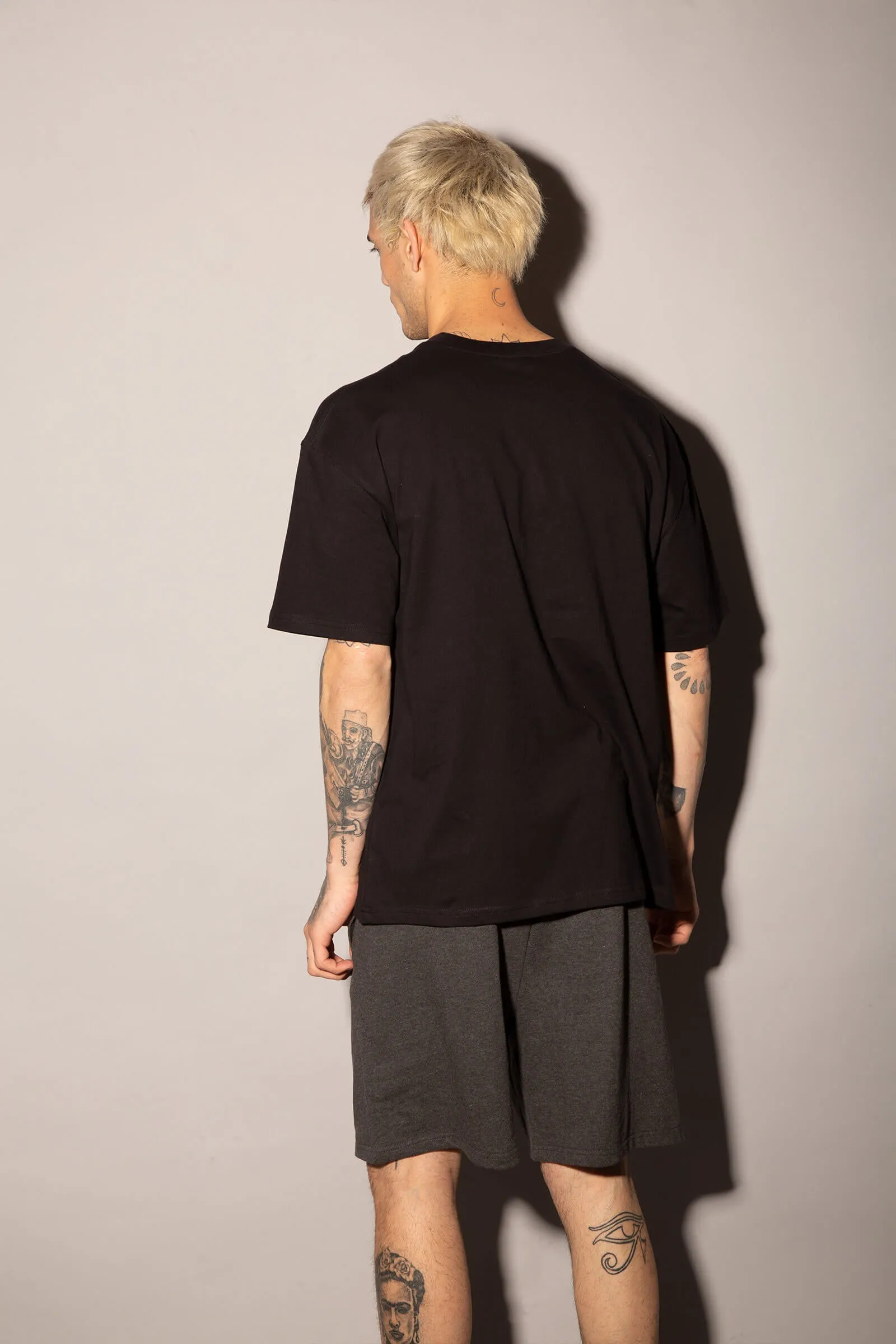 Black Wingman Oversized T-Shirt