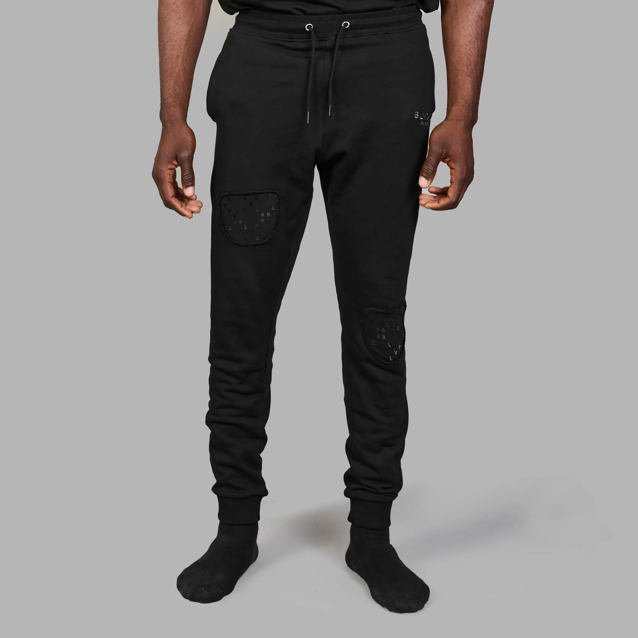 Blvck 'Monogram Torn' Sweatpants