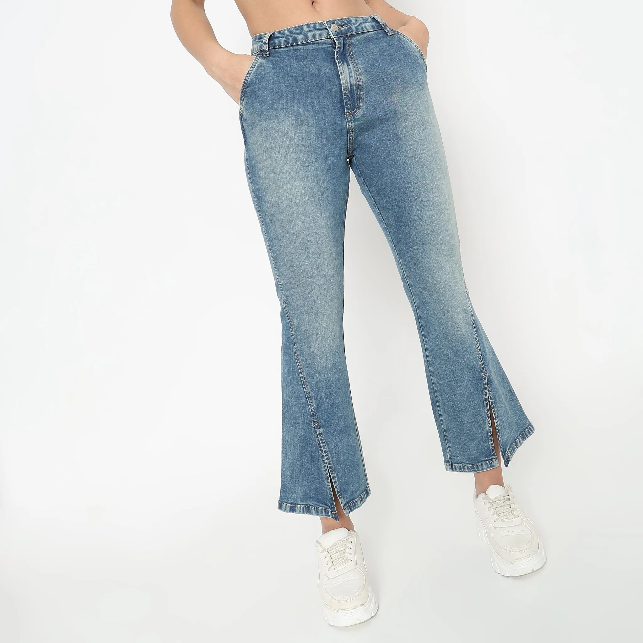 Boot Cut High Rise Jeans