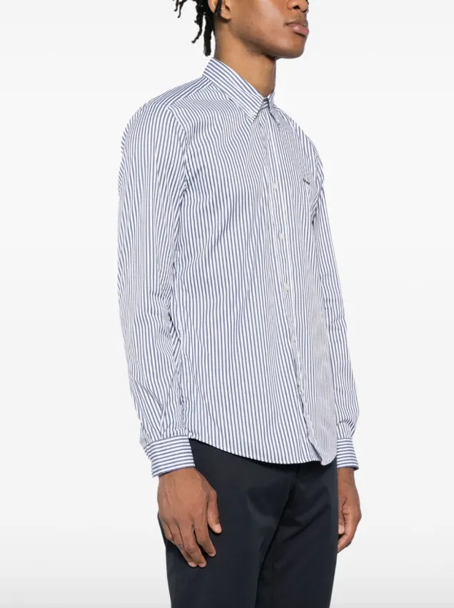 BOSS Casual Striped Cotton Shirt