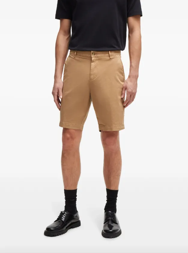 BOSS stretch-cotton chino shorts